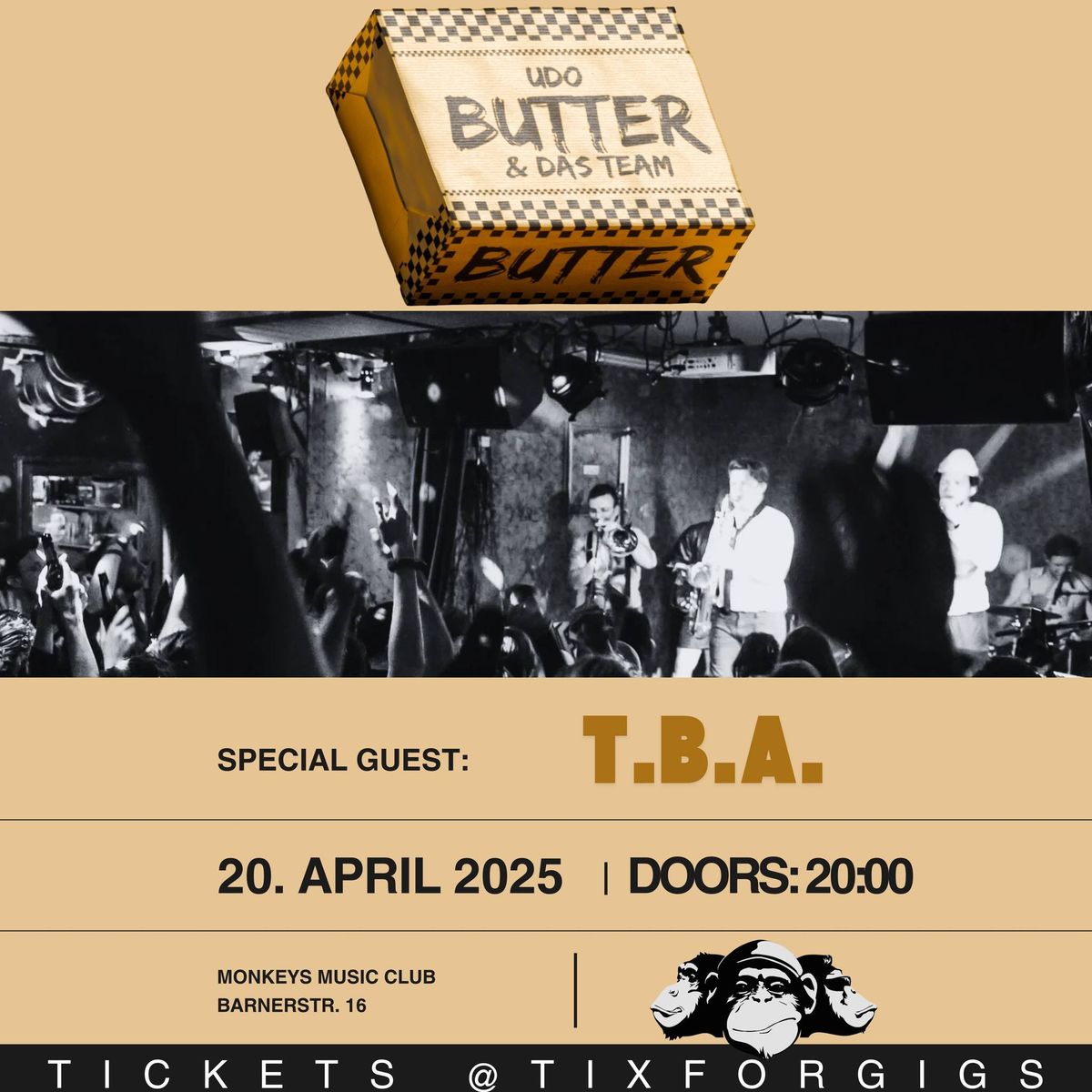 Udo Butter & Das Team - Live in Hamburg