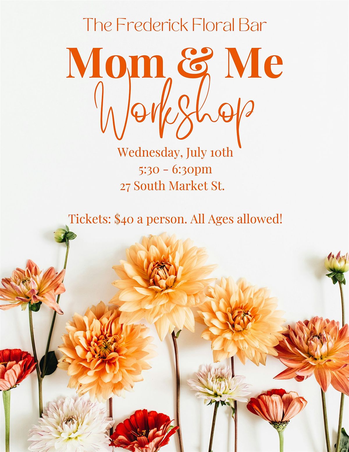 Mom & Me Floral Workshop