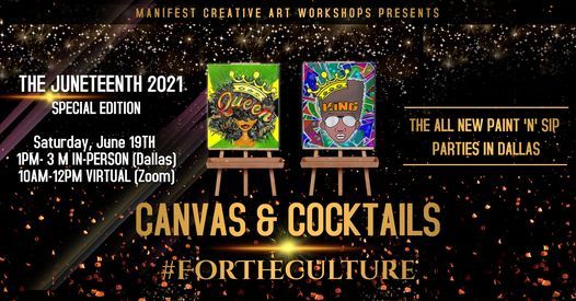 Canvas & Cocktails #FortheCulture