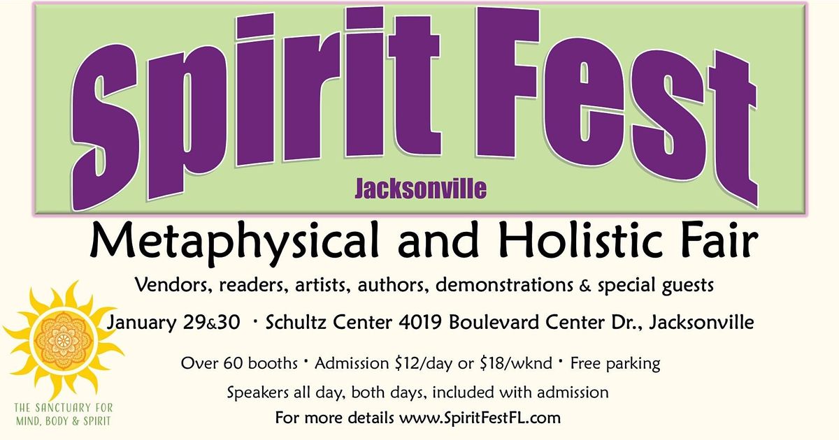 Spirit Fest Metaphysical & Holistic Fair - Jacksonville