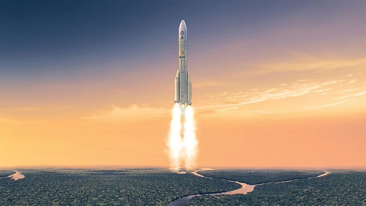 Premier lancement de la fus\u00e9e Ariane 6  \u00e0 la Cit\u00e9 de l'espace