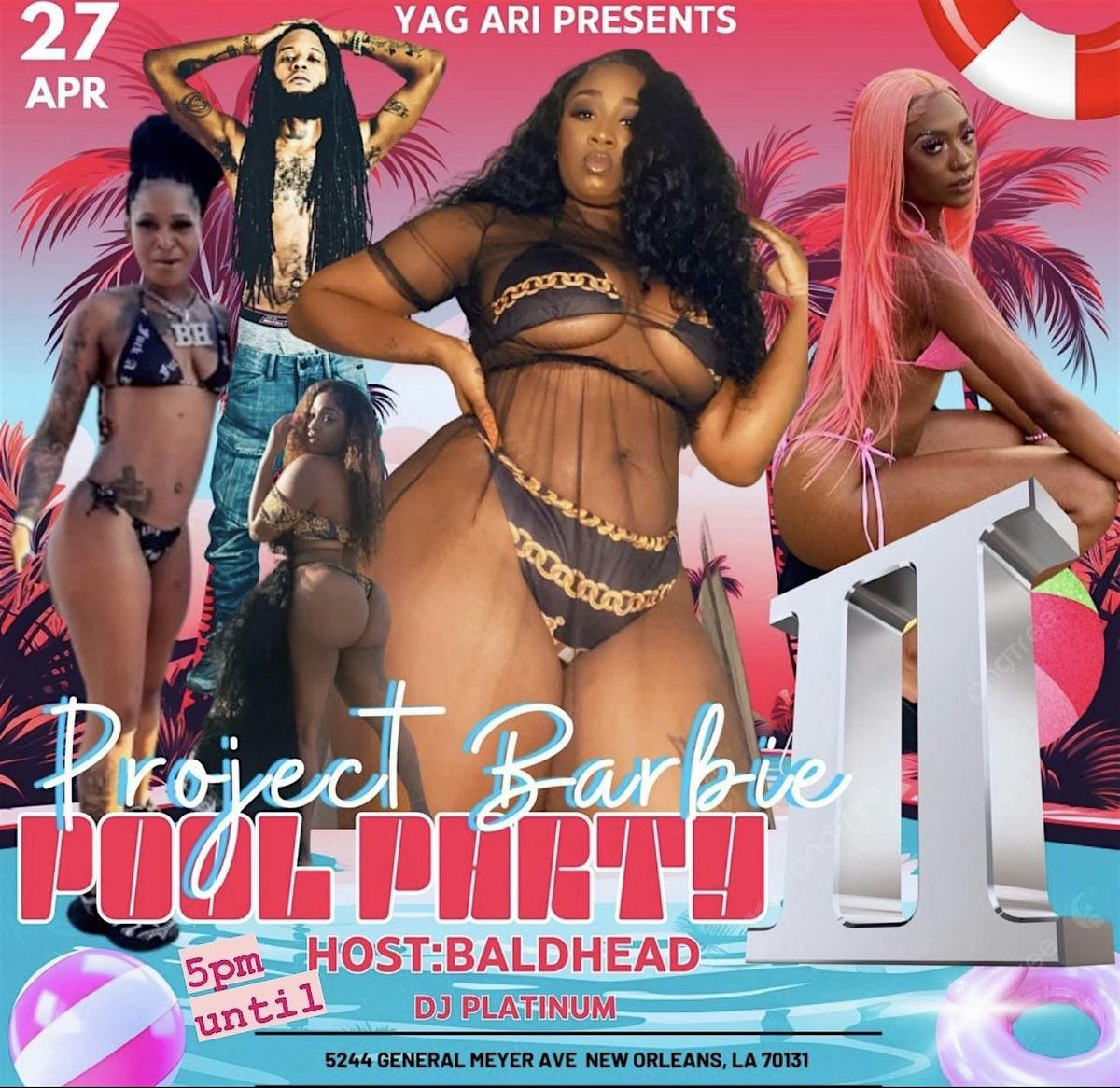 Project Barbie Pool Party