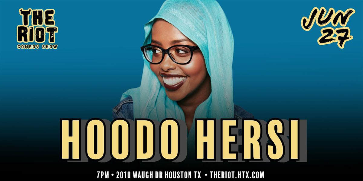 Hoodo Hersi (Seth Meyers, Just For Laughs) Headlines The Riot Comedy Club