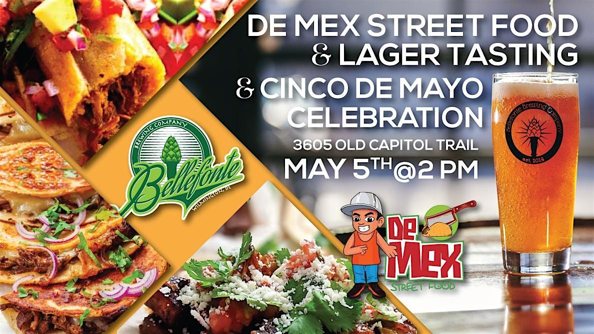Bellefonte Lager Tasting with Tacos and Cinco de Mayo Celebrations