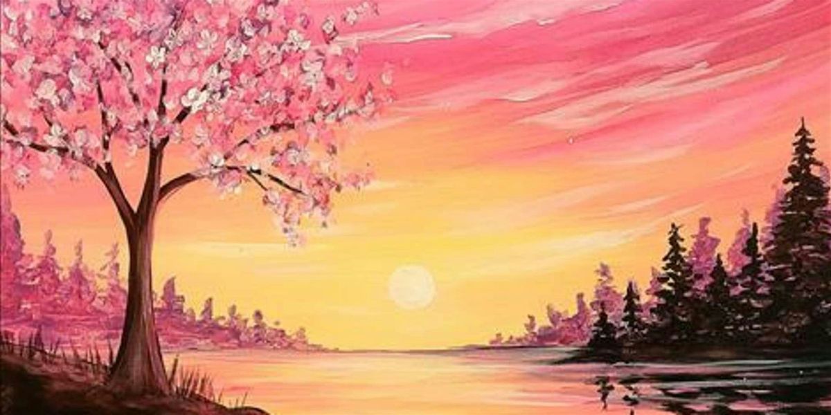 Sunset Above the Lake - Paint and Sip by Classpop!\u2122