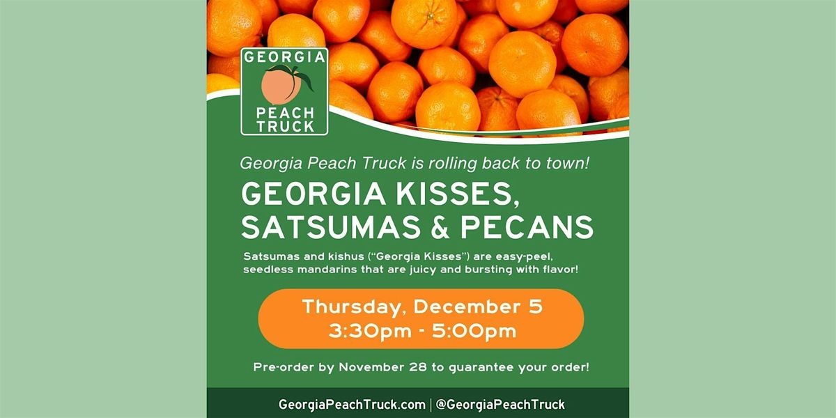 Georgia Peach Truck Winter Road Trip