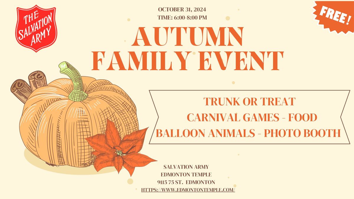 Autumn Family Event