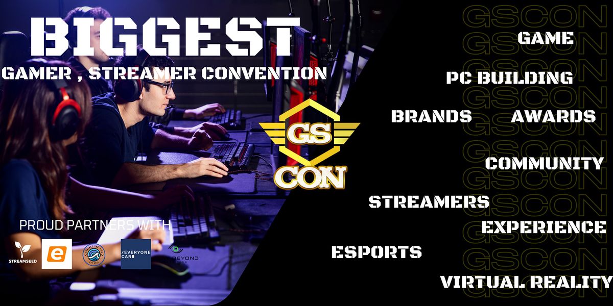 Gamer Streamer CONvention, Manchester Metropolitan University, 6 August