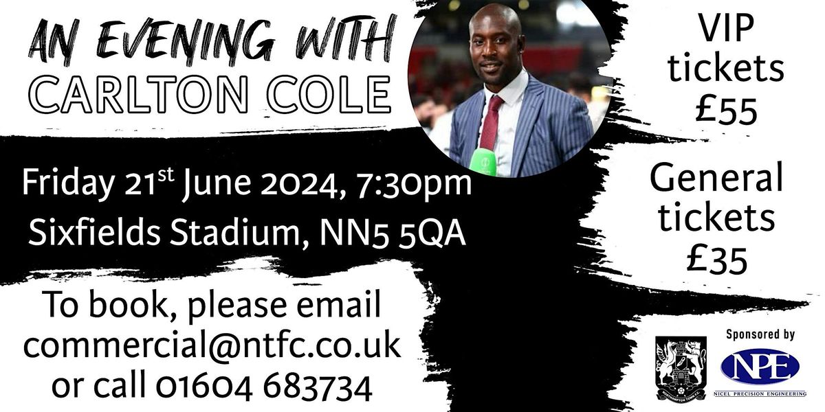 An Evening With Carlton Cole