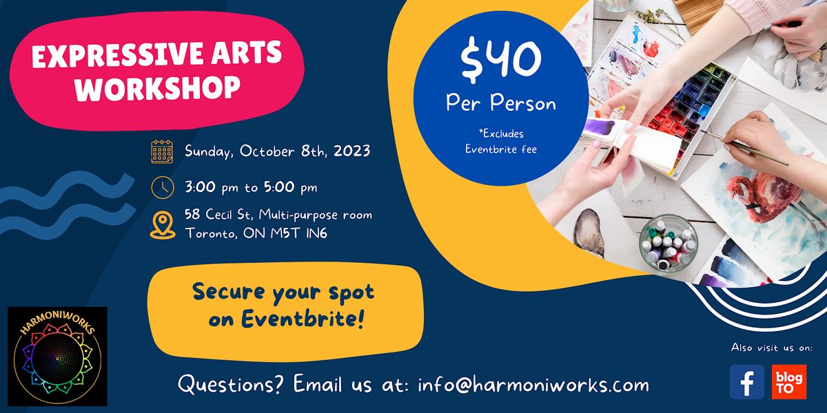 Expressive Arts Workshop with HarmoniWorks