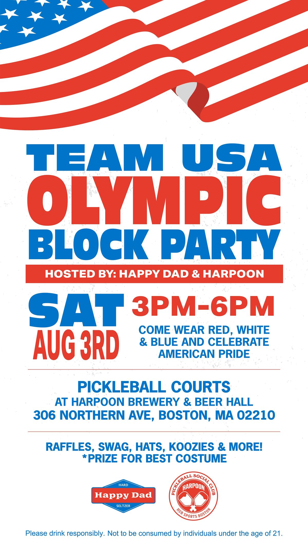 Team USA - Olympic Block Party at Harpoon Brewery