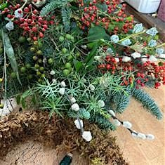 Contemporary Christmas Wreath Workshop