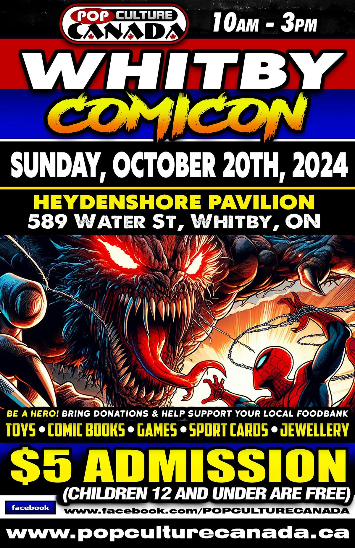 Whitby  ComiCon :  October 20th 2024  :  Comic con