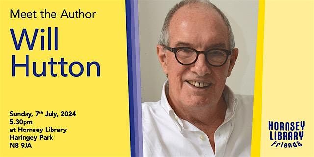 Meet the author - Will Hutton