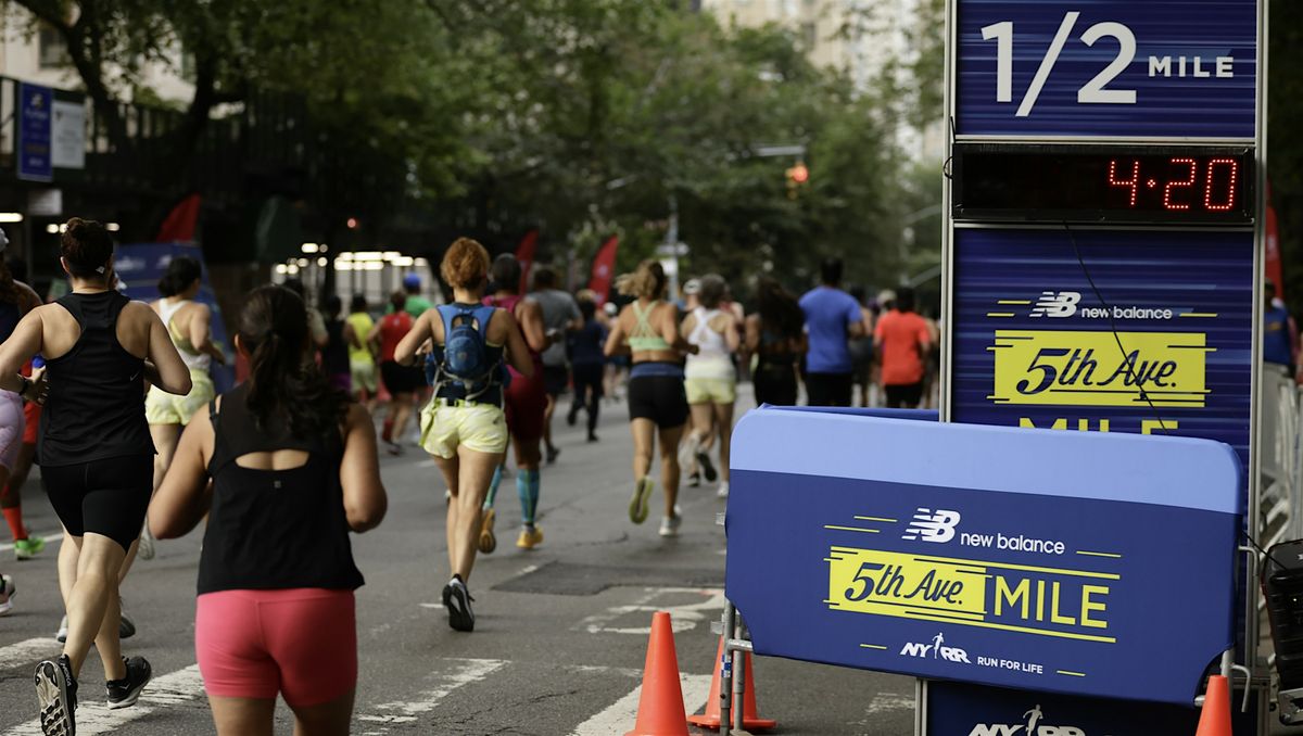 New Balance 5th Avenue Mile WarmUp Run Presented by Peloton, NYRR