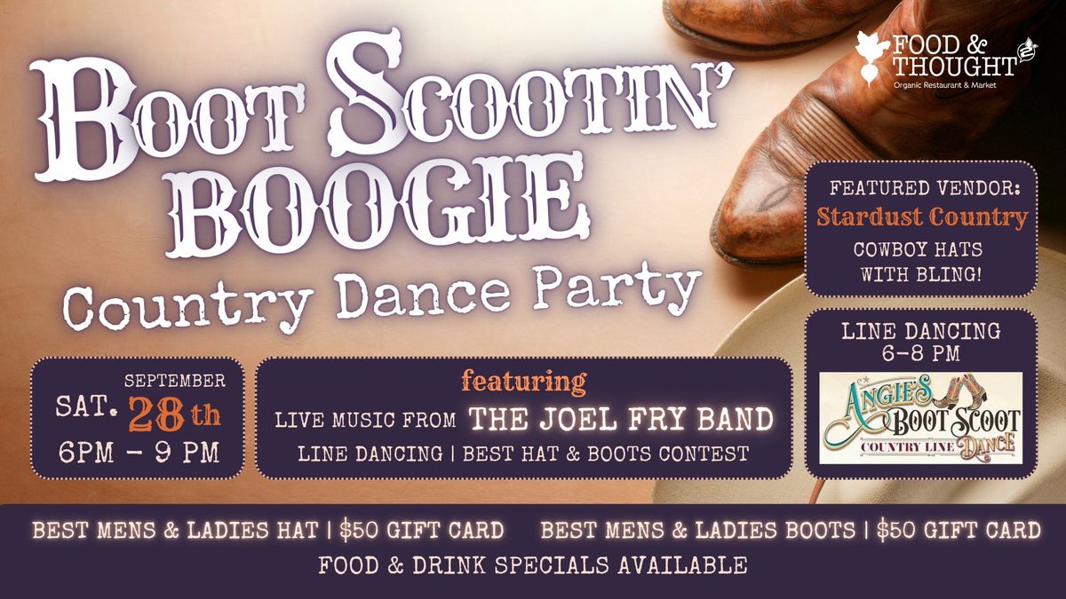 Boot Scootin' Boogie: Country Dance Party