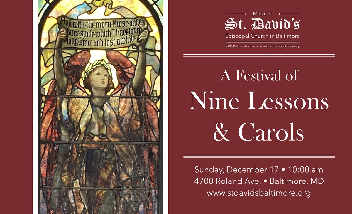 A Festival of Nine Lessons and Carols, Saint Davids Episcopal Church