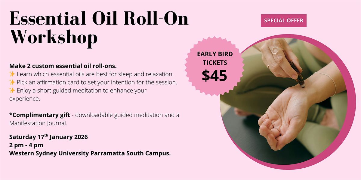 Essential Oil Roll-On Workshop