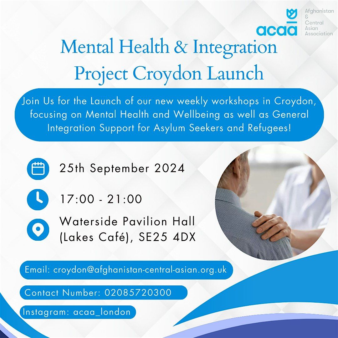 Mental Health & Integration Project Croydon Launch