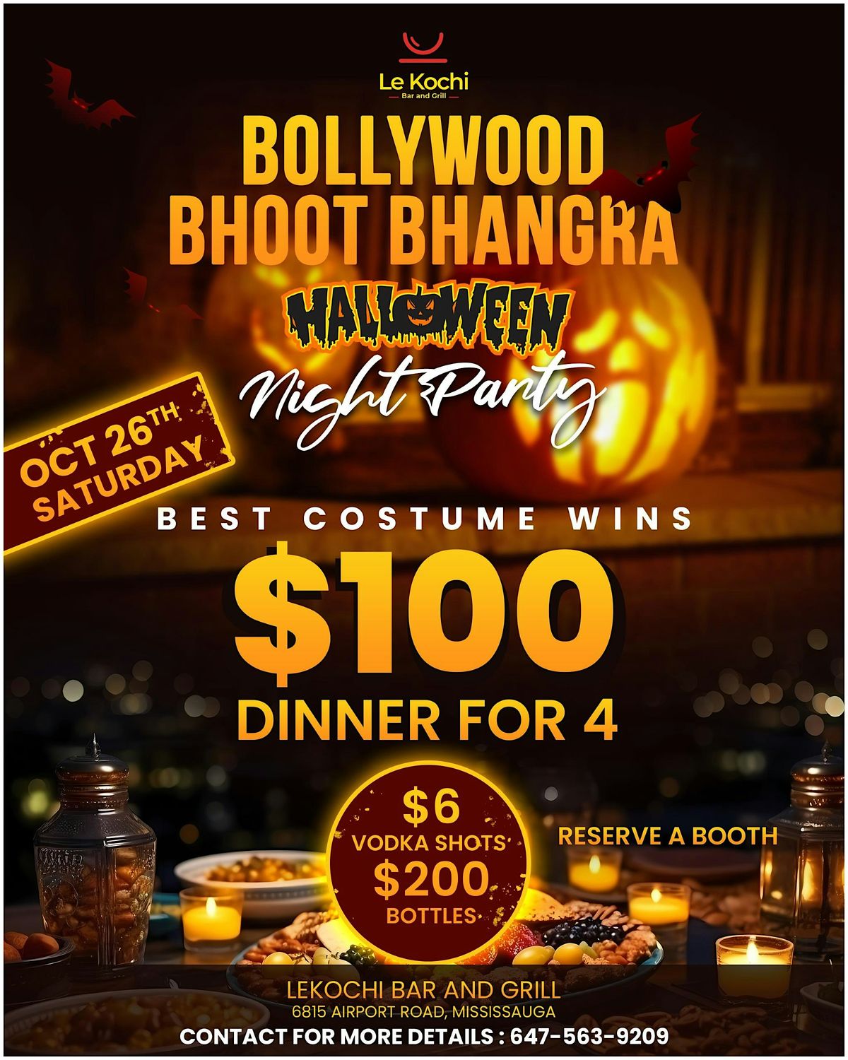 Desi Halloween Party of the Year: Bollywood Bhoot Bhangra