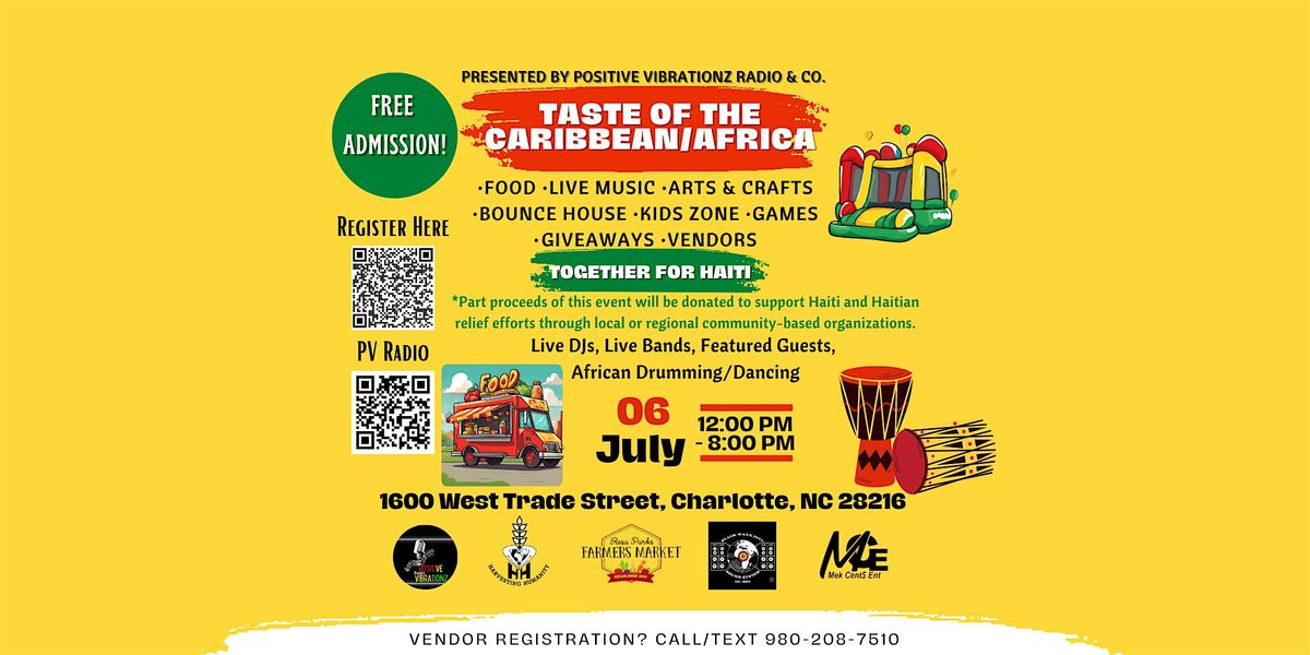 TASTE of the CARIBBEAN\/AFRICA (TOCA) - Together for Haiti!