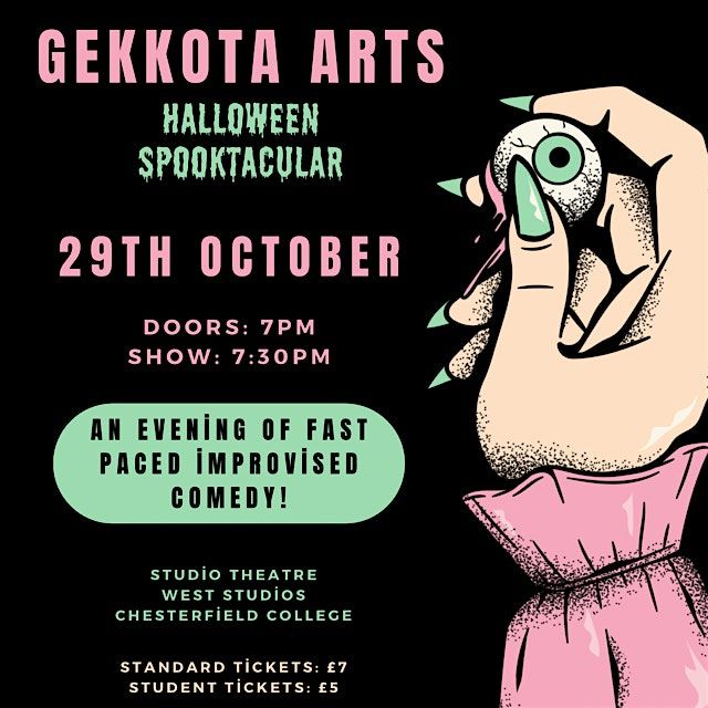 Gekkota Arts Presents: Halloween Spooktacular