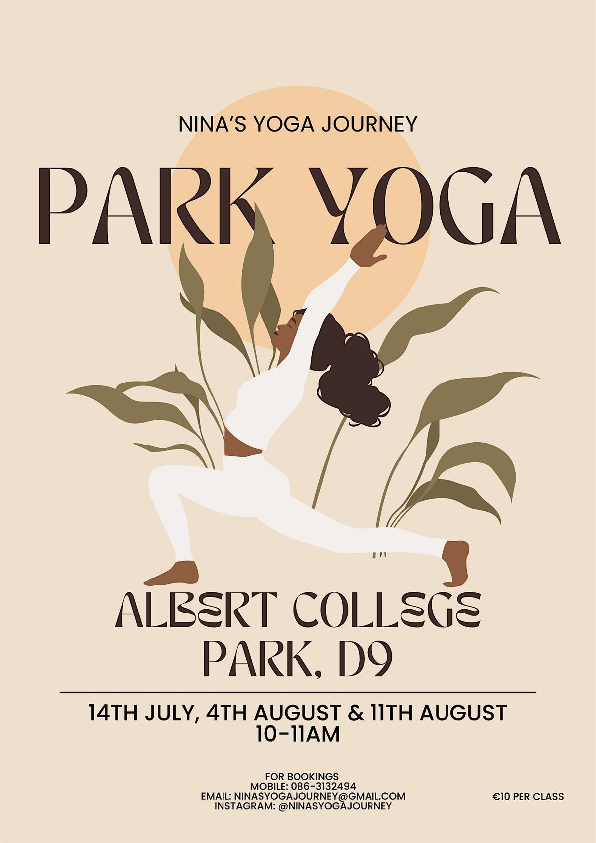 Yoga in the Park with Nina