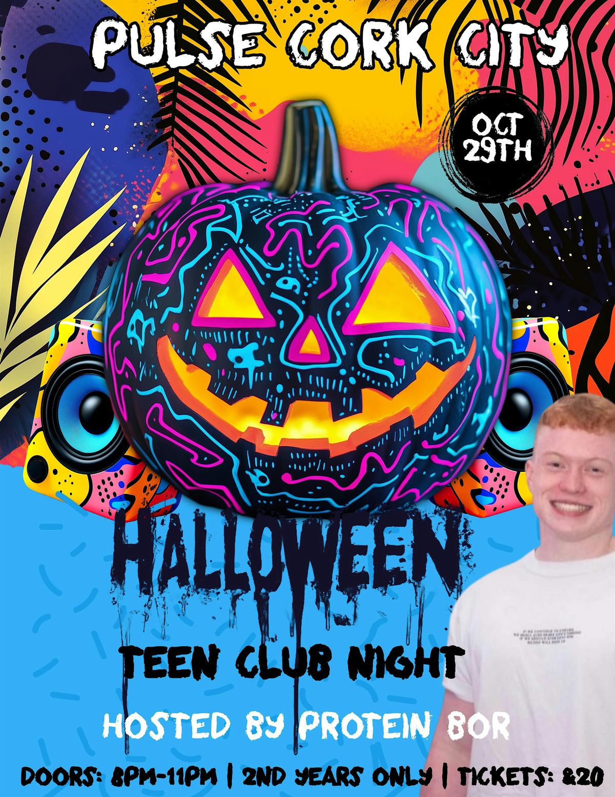 2nd Year Only Halloween House Of Horrors  Teen Disco