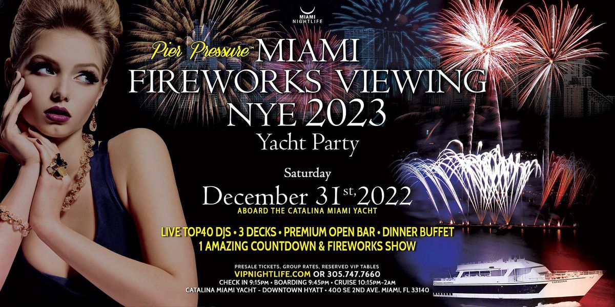 miami yacht party new years eve