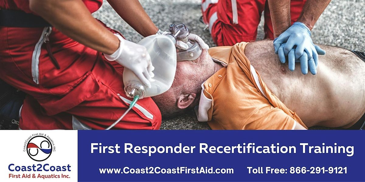 First Responder Recertification Course - Hamilton