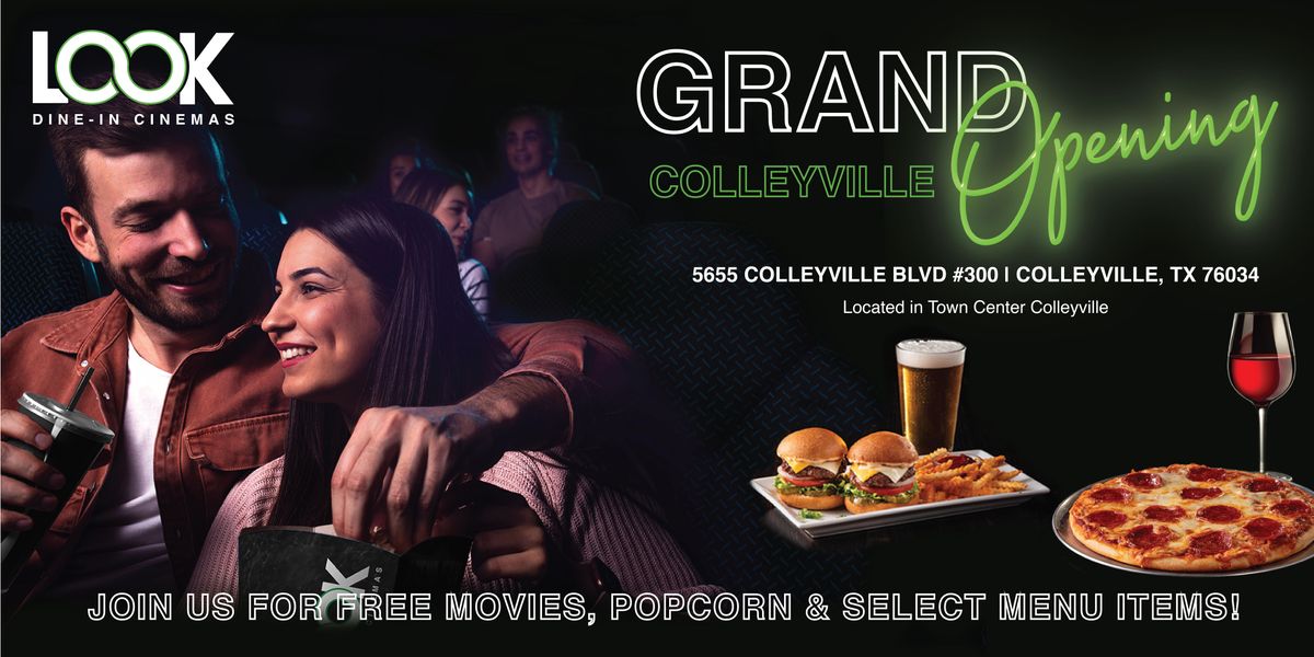 LOOK DineIn Cinemas Colleyville Ribbon Cutting and Soft Opening, LOOK