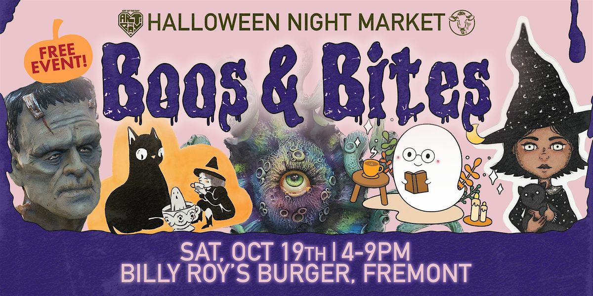 Boos & Bites - Halloween Night Market | Oct 19th