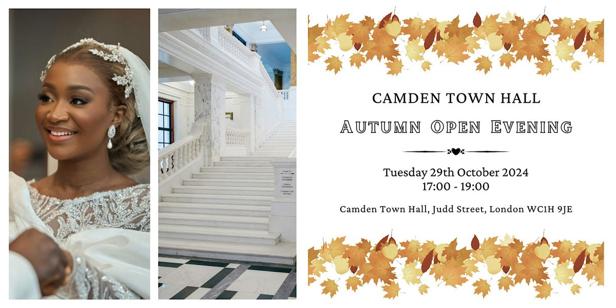 Copy of Camden Town Hall Spring Open Evening