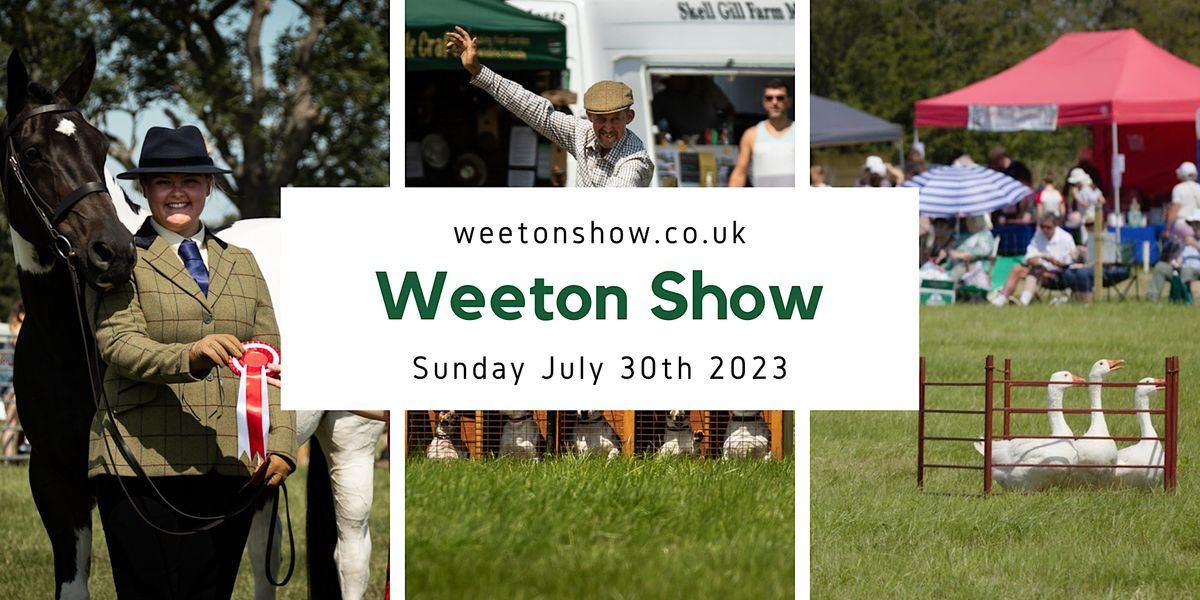 Weeton Show 2023