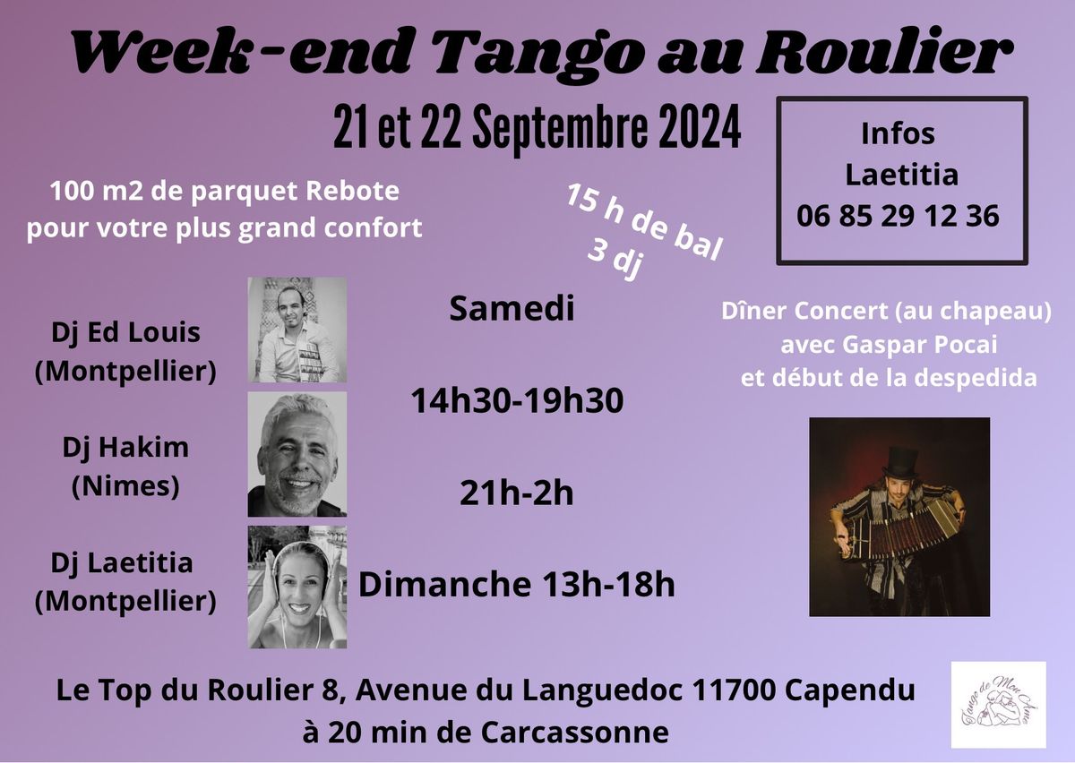 Week-end Tango au Roulier 