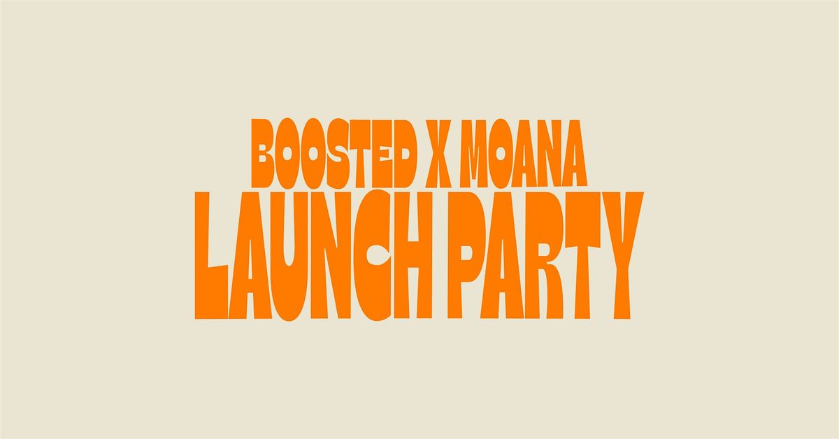 Brown Town's Boosted Launch Party