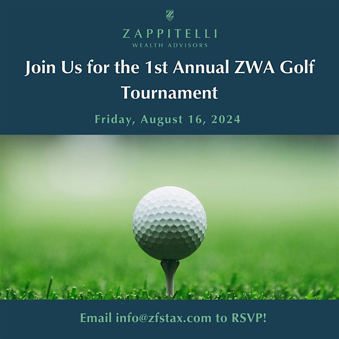 Zappitelli Wealth Advisors 2024 Golf Tournament