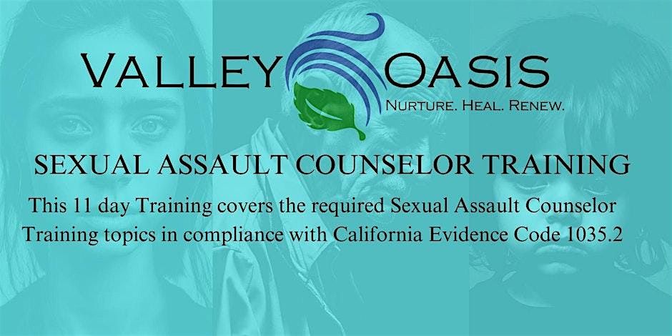 11 day in person Sexual Assault Counselor Training