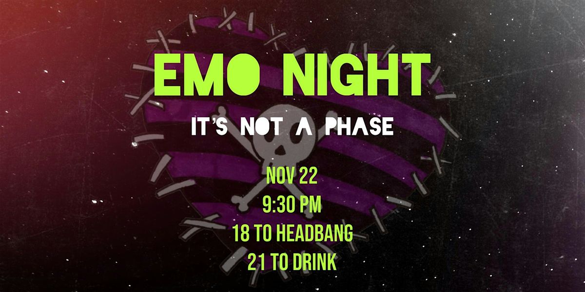 Emo Night: It's Not A Phase