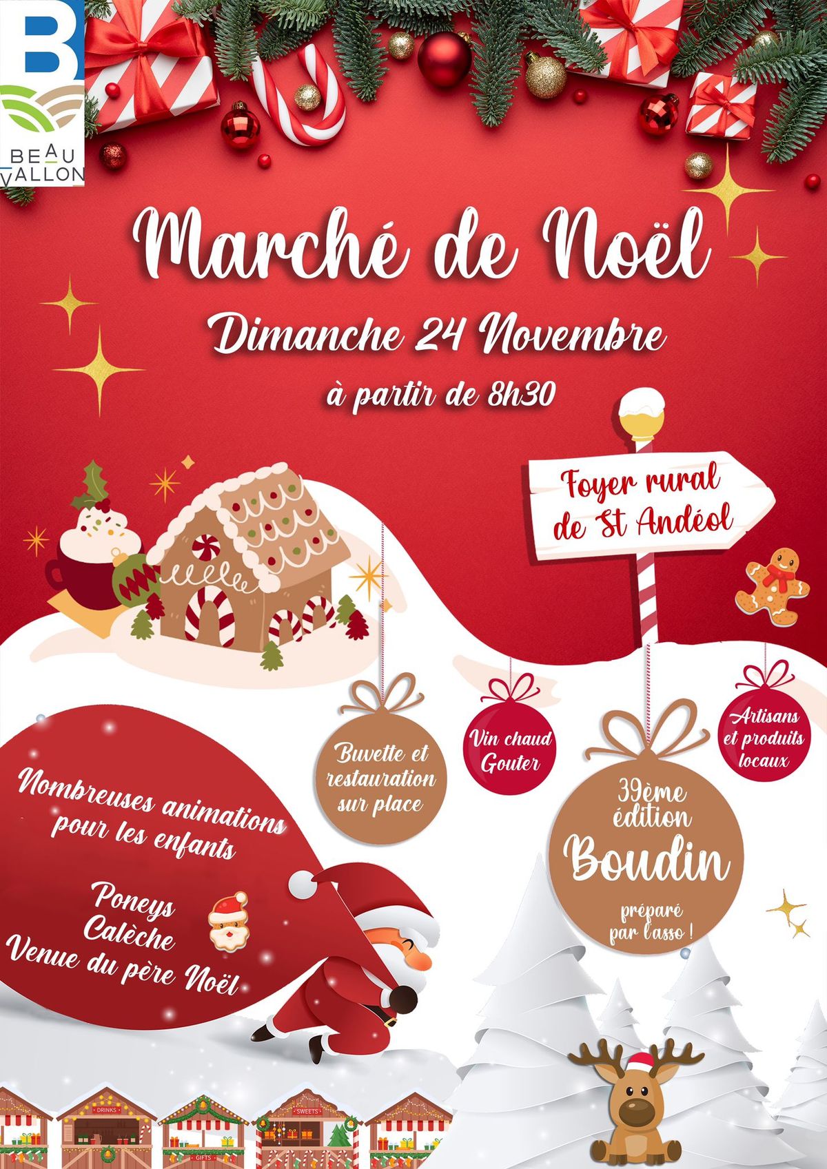 MARCHE DE NOEL du SOU DES ECOLES