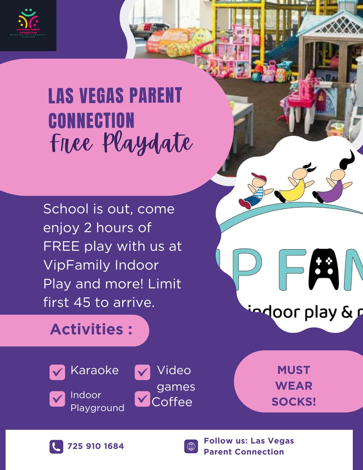 LVPC School is Out Playdate