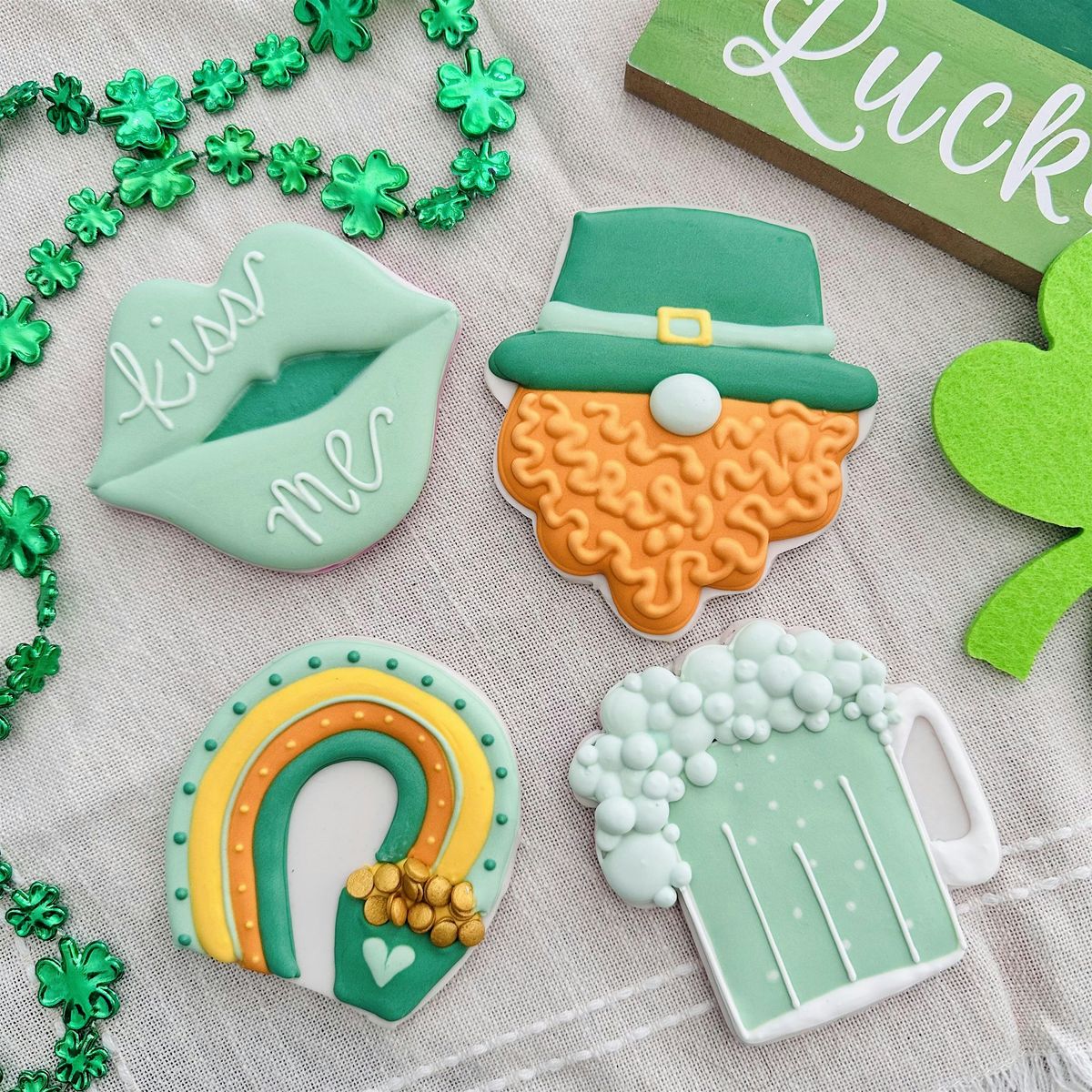 Get Lucky  Sip and Decorate