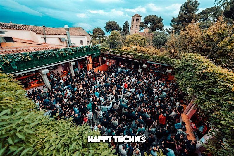 Happy Techno at La Terrrazza Open Air - Opening Sonar Week