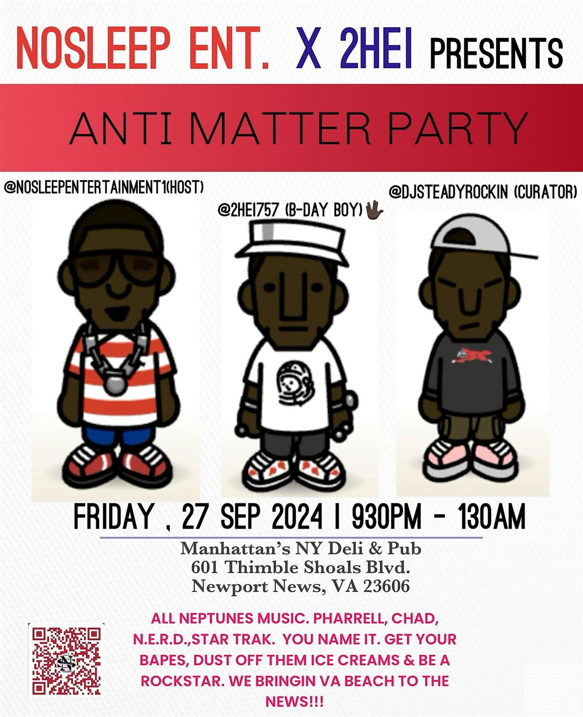 Anti Matter party ( All Neptunes Music)