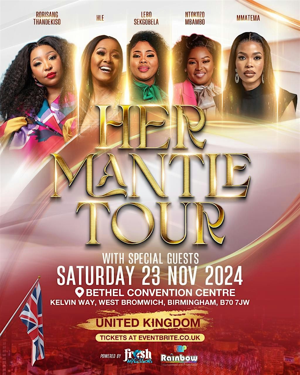 Her Mantle Tour-Ft NTOKOZO MBAMBO,RORISANG,HLE,LEBO,MMATEMA