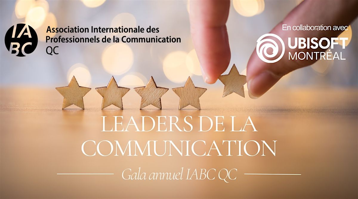 Gala annuel IABC QC - Leaders de la communication