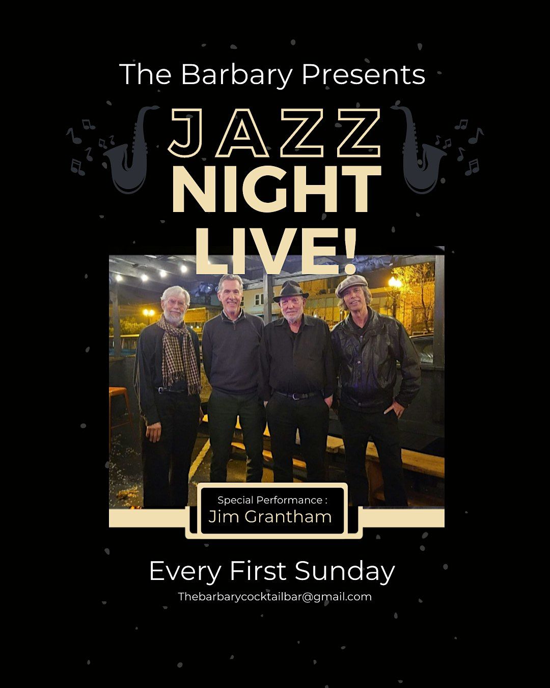 Live Jazz Night at The Barbary