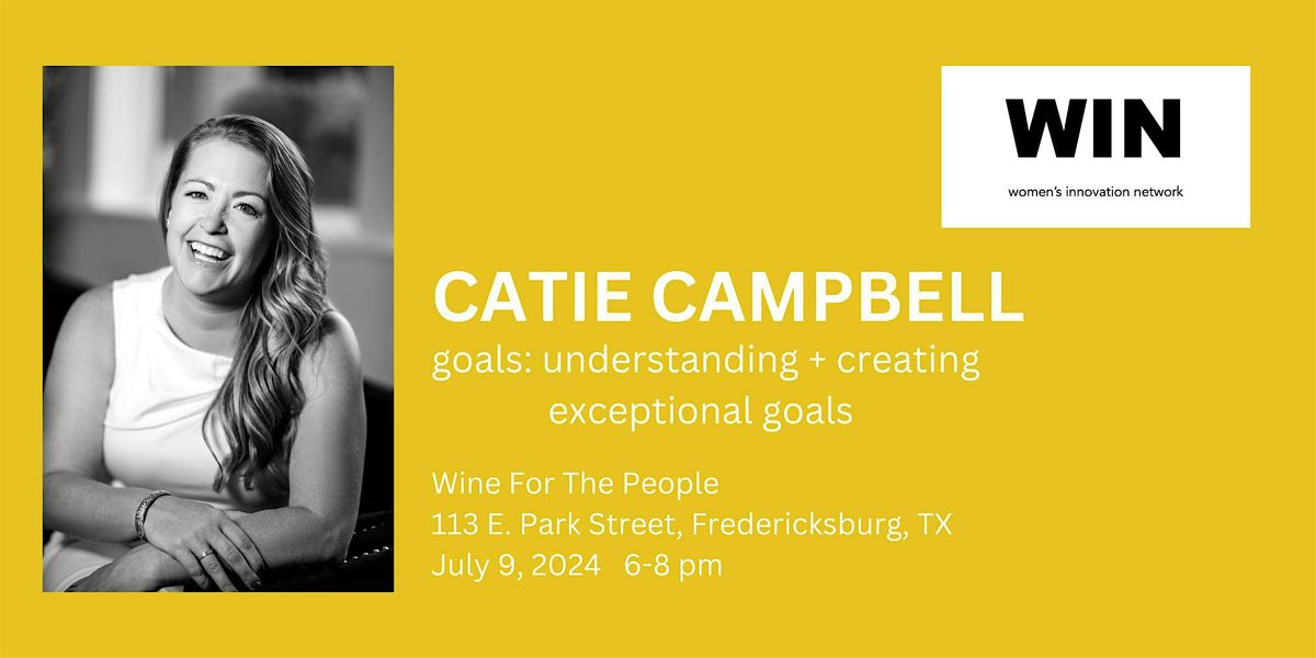 Catie Campbell: Goal Setting