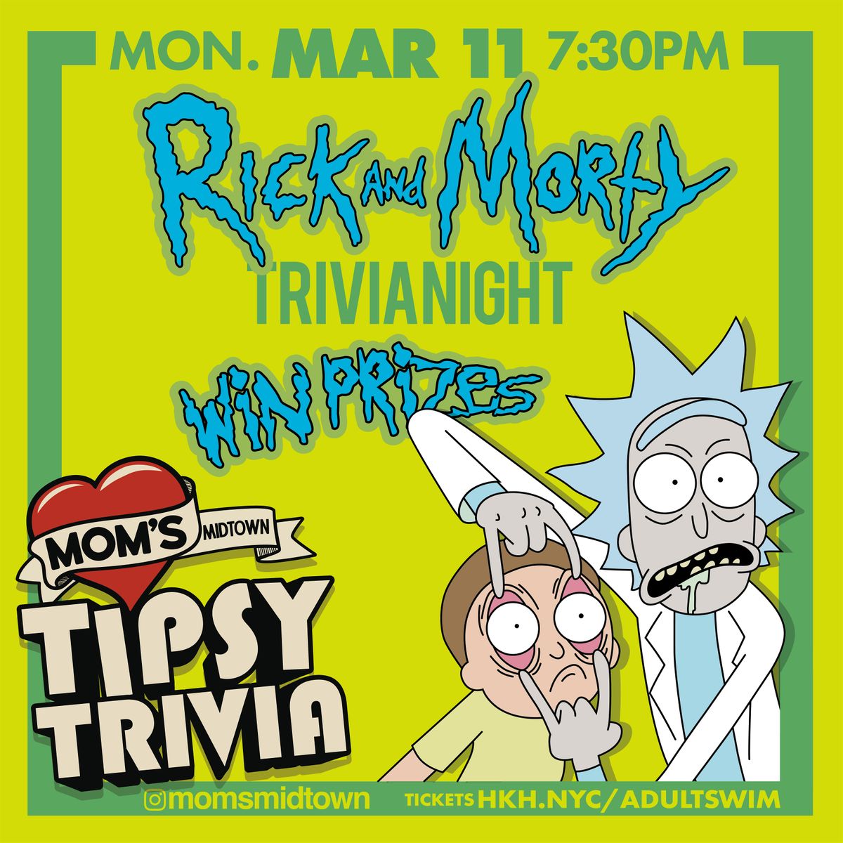 MOM'S TIPSY TRIVIA: RICK & MORTY