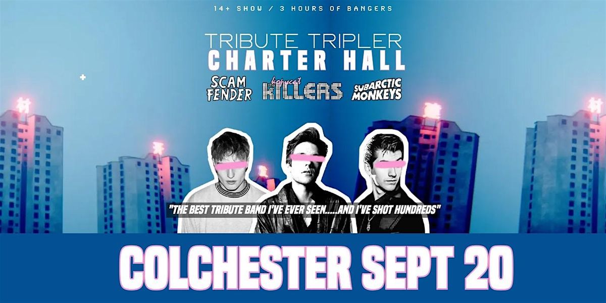 The Killers Tribute Band - Colchester Charter Hall - Sept 20th 2024
